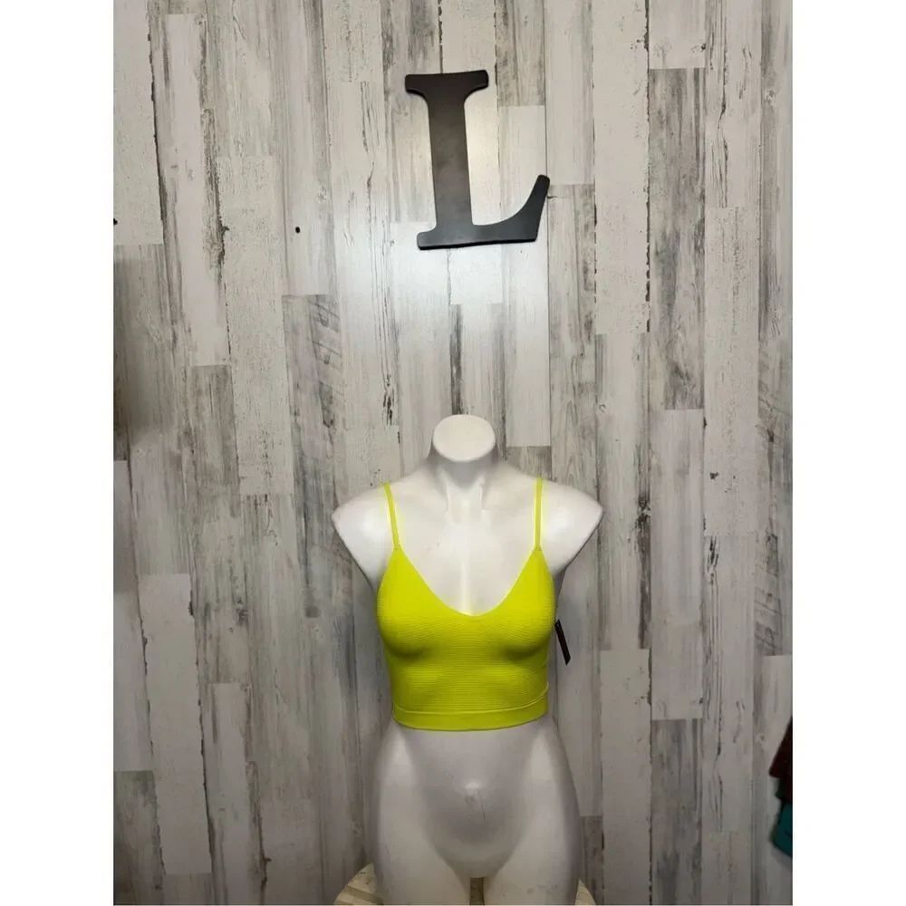 No boundaries yellow tank top